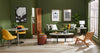 Kort & Co. Nico 22" Modern Oval End Table - White Sinetered Stone with Dark Grey Metal Legs|Table de bout ovale moderne Nico de Kort & Co. de 22 po - pierre frittée blanche avec pattes en métal gris foncé