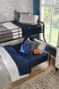 Noah Bunk Bed with Ladder & Guard Rail for Kids, Metal, Dark Bronze - Twin/Full | Lits superposés Noah en métal pour enfants avec échelle et garde-corps, bronze foncé - simple et double
