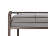 Noah Bunk Bed with Ladder & Guard Rail for Kids, Metal, Dark Bronze - Twin/Twin | Lits superposés Noah en métal pour enfants avec échelle et garde-corps, bronze foncé - simple et simple