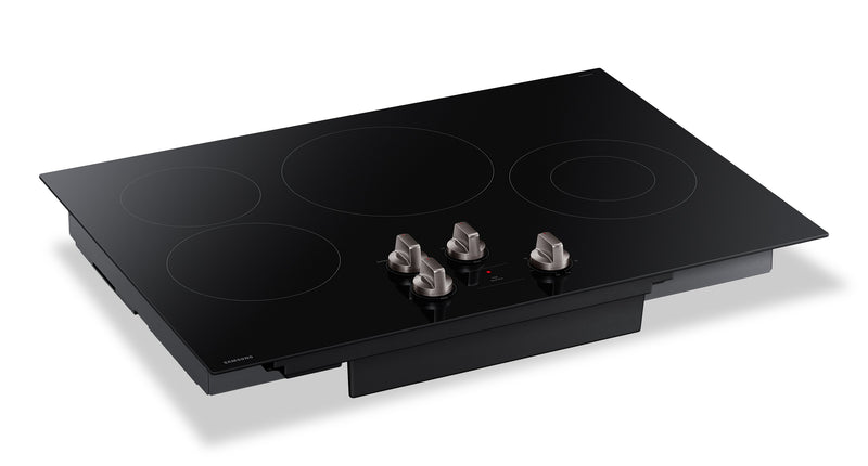 Samsung 30\" 4-Element Electric Cooktop with Knob Controls - Black - NZ30FG5332RKAA