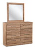 Oakley Bedroom 8-Drawer Dresser, 49"W x 37"H, Made in Canada - Natural | Commode de chambre à coucher Oakley de 49 po (L) x 37 po (H) à 8 tiroirs, fabriquée au Canada - naturelle