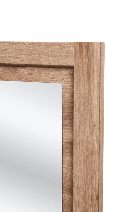 Oakley Bedroom Dresser Mirror, Made in Canada - Natural