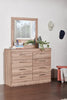 Oakley Bedroom 8-Drawer Dresser, 49"W x 37"H, Made in Canada - Natural | Commode de chambre à coucher Oakley de 49 po (L) x 37 po (H) à 8 tiroirs, fabriquée au Canada - naturelle