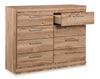 Oakley Bedroom 8-Drawer Dresser, 49"W x 37"H, Made in Canada - Natural | Commode de chambre à coucher Oakley de 49 po (L) x 37 po (H) à 8 tiroirs, fabriquée au Canada - naturelle