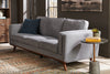 Rosalee 18" Accent Table - Grey Cement Top & Base|Table d'appoint Rosalee de 18 po - dessus et base en ciment gris