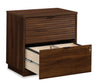 Palo Alto 30.95" Commercial Grade 2-Drawer Lateral Filing Cabinet - Mahogany|Classeur latéral Palo Alto de 30,95 po de qualité commerciale à 2 tiroirs - acajou