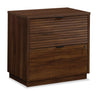 Palo Alto 30.95\" Commercial Grade 2-Drawer Lateral Filing Cabinet - Mahogany