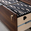 Palo Alto 30.95" Commercial Grade 2-Drawer Lateral Filing Cabinet - Mahogany|Classeur latéral Palo Alto de 30,95 po de qualité commerciale à 2 tiroirs - acajou
