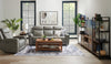 Scott Living Prescott 42.5" Genuine Leather Power Reclining Chair with Power Headrest - Grey | Fauteuil à inclinaison électrique Prescott de Scott Living de 42,5 po en cuir véritable avec appuie-tête électrique - gris