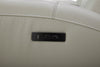 Reign 78" Top-Grain Genuine Leather Power Reclining Loveseat with Console - Deltona Moonshine Taupe | Causeuse à inclinaison électrique Reign de 78 po en cuir véritable de qualité supérieure avec console - taupe clair de lune Deltona