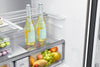 Samsung 36" 22.5 Cu. Ft. Bespoke Counter-Depth 4-Door Flex™ with AI Family Hub+™ Refrigerator - Stai… | Réfrigérateur BESPOKE Samsung de 22,5 pi³ et de 36 po de profondeur comptoir à 4 portes FlexMC avec …