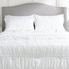 Rhodes 3-Piece King Comforter Set - White | Ensemble d’édredon Rhodes 3 pièces pour très grand lit - blanc