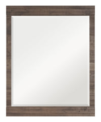 Riley Bedroom Dresser Mirror, Made in Canada - Grey