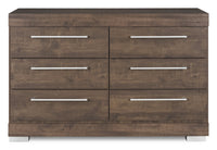 Riley Bedroom 6-Drawer Dresser, 49
