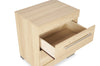 Riley Bedside 2-Drawer Nightstand, 21"W x 24"H, Made in Canada - Natural | Table de nuit Riley de 21 po (L) x 24 po (H) à 2 tiroirs, fabriquée au Canada - naturelle