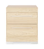 Riley Bedside 2-Drawer Nightstand, 21"W x 24"H, Made in Canada - Natural | Table de nuit Riley de 21 po (L) x 24 po (H) à 2 tiroirs, fabriquée au Canada - naturelle