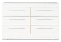 Riley Bedroom 6-Drawer Dresser, 49