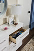 Riley Bedroom 6-Drawer Dresser, 49"W x 31"H, Made in Canada - White | Commode de chambre à coucher Riley de 49 po (L) x 31 po (H) à 6 tiroirs, fabriquée au Canada - blanche