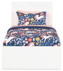 Riley Panel Bed with Headboard & Frame for Kids, Made in Canada, White - Twin Size | Lit à panneaux Riley avec tête de lit et cadre de lit pour enfants, fabriqué au Canada, blanc - format lit simple