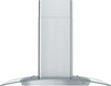 Brisas by Zephyr  30" Curved Glass Range Hood - Stainless Steel - BML-E30CG | Hotte de cuisinière courbée Brisas par Zephyr de 30 po en verre - acier inoxydable - BML-E30CG | BMLE30CG