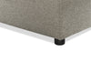 Savvy 2-Piece Linen-Look Fabric Left-Hand Sectional - Grey | Sofa sectionnel Savvy 2 pièces en tissu d'apparence lin - gris