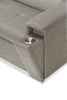 Savvy 2-Piece Linen-Look Fabric Left-Hand Sectional - Grey | Sofa sectionnel Savvy 2 pièces en tissu d'apparence lin - gris