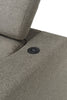 Savvy 2-Piece Linen-Look Fabric Left-Hand Sectional - Grey | Sofa sectionnel Savvy 2 pièces en tissu d'apparence lin - gris