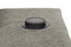 Savvy 2-Piece Linen-Look Fabric Left-Hand Sectional - Grey | Sofa sectionnel Savvy 2 pièces en tissu d'apparence lin - gris