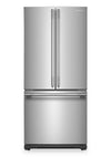KitchenAid 20 Cu. Ft. 30" French Door Refrigerator - PrintShield® Stainless Steel - KRFF330SPS