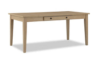 Cove Dining Table with Storage Drawers, Melamine, 66