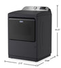 Maytag 7.4 Cu. Ft. Pet Pro Gas Dryer - Midnight Steel - MGD7205RF | Sécheuse à gaz Animal Pet Pro de Maytag de 7,4 pi3 - Acier Minuit - MGD7205RF