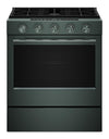 KitchenAid 30\" 5.0 Cu. Ft. Slide-in Gas Range with Convection Modes - Juniper - KSGS530SJP