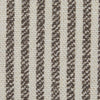 Yukon 17" Square Storage Fabric Ottoman - Grey Striped | Pouf de rangement carré Yukon de 17 po en tissu - rayé gris
