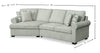 Scott Living Haven 2-Piece Left-Facing Chenille Fabric Cuddler Sectional - Seafoam Blue | Sofa sectionnel enveloppant de gauche Haven de Scott Living 2 pièces en tissu de chenille - bleu écume de mer
