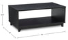 Tanner 2-Pack Table Package – Matte Black  | Ensemble de 2 tables Tanner - noir mat  | TANNE2PK