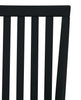 Bryn Dining Chair with Fabric Seat, Slat-Back - Black | Chaise de salle à manger Bryn avec siège en tissu, dossier à lattes - noire
