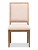 Scott Living Henri 5pc Dining Set with Table & Chairs, 66-84"W Extension, Wood - Brown & Cream | Ensemble de salle à manger Henri de Scott Living 5 pièces en bois avec table, rallonge de 66 po à 84 po (L) et chaises - brun et crème
