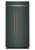 Kitchenaid 42" 25.5 Cu. Ft. Built-In Side-by-Side Refrigerator with Platinum Interior – Juniper - KBSN742SJP  | Réfrigérateur encastré KitchenAid de 42 po et de 25,5 pi³ à compartiments juxtaposés avec intérieur platine - genièvre - KBSN742SJP