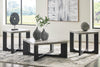 Sherman 35.5” Modern 3-Pack Coffee + 2 End Tables - Grey | Ensemble de 3 tables modernes Sherman de 35,5 po, table à café et 2 tables de bout - gris