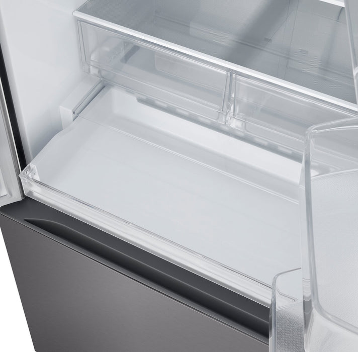 LG 25 Cu. Ft. Smart French-Door Refrigerator with Ice Maker - Black Stainless Steel - LF25S6200D