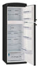 Unique Classic Retro 24" 11 Cu Ft. Top Freezer Refrigerator – Midnight Black - UNQ-310L B TM | Réfrigérateur Classic Rétro d’Unique de 24 po et de 11 pi3 à congélateur supérieur - noir minuit - UNQ-310L B TM