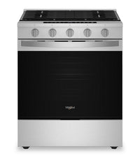Whirlpool 5 Cu. Ft. Gas Range with Air Fry and SpeedHeat™ Burner - Stainless Steel - WSGS7530RZ