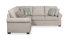 Scott Living Haven 3-Piece Chenille Fabric Sleeper Sectional - Grey | Sofa-lit sectionnel Haven de Scott Living 3 pièces en tissu de chenille - gris