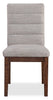 Boden 7pc Dining Set with Table & 6 Chairs, Trestle Base, 78"W - Brown & Beige | Ensemble de salle à manger Boden 7 pièces avec table de 78 po (L), base à tréteaux et 6 chaises - brun et beige