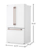 LG Studio 36" 27 Cu. Ft. Smart Counter-Depth MAX™ French-Door Refrigerator - Essence White - SRFB27W3 | Réfrigérateur intelligent LG Studio de 27 pi3 et de 36 po de profondeur comptoir MAXMCà portes françaises - essence blanche - SRFB27W3 | SRFB27W3