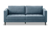 Metro 78" Fabric Sofa with Tufted Seat Cushions and Reversible Back Cushions - Denim Blue | Sofa Metro de 78 po en tissu avec coussins de siège capitonnés et coussins de dossier réversibles - bleu denim