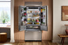 KitchenAid 36" 20.8 Cu. Ft. French Door Bottom Mount Refrigerator - Stainless Steel - KBFN536SPS | Réfrigérateur KitchenAid de 20,8 pi3 et de 36 po à portes françaises à congélateur inférieur - acier inoxydable - KBFN536SPS