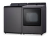 LG 5.8 Cu. Ft. Smart Top-Load Washer with EasyUnload™ and 7.3 Cu. Ft. Electric Dryer with AI Sensing | Laveuse intelligente à chargement par le haut LG 5,8 pi³ avec EasyUnload et sécheuse électrique LG 7,3 pi³ avec détection IA | LGTL8200