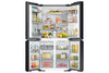 Samsung 36" 29 Cu. Ft. Bespoke 4-Door Flex™ with Beverage Center™ Refrigerator - Stainless Steel - R… | Réfrigérateur BESPOKE Samsung de 29 pi³ et de 36 po à 4 portes FlexMC avec zone de boissons Beverage…