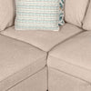 Scott Living Haven 3-Piece Right-Facing Chenille Fabric Cuddler Sleeper Sectional - Taupe | Sofa-lit sectionnel enveloppant de droite Haven de Scott Living 3 pièces en tissu de chenille - taupe